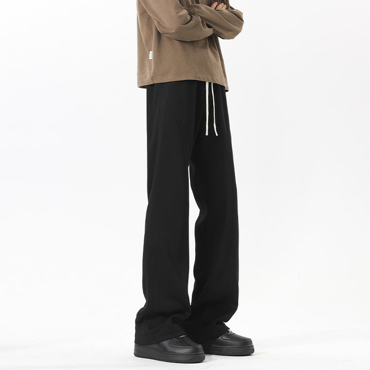 Herren Oversize‑Sweathose im Baggy‑Cut mit Tunnelzug und dekorativen Nähten Echo Archiv