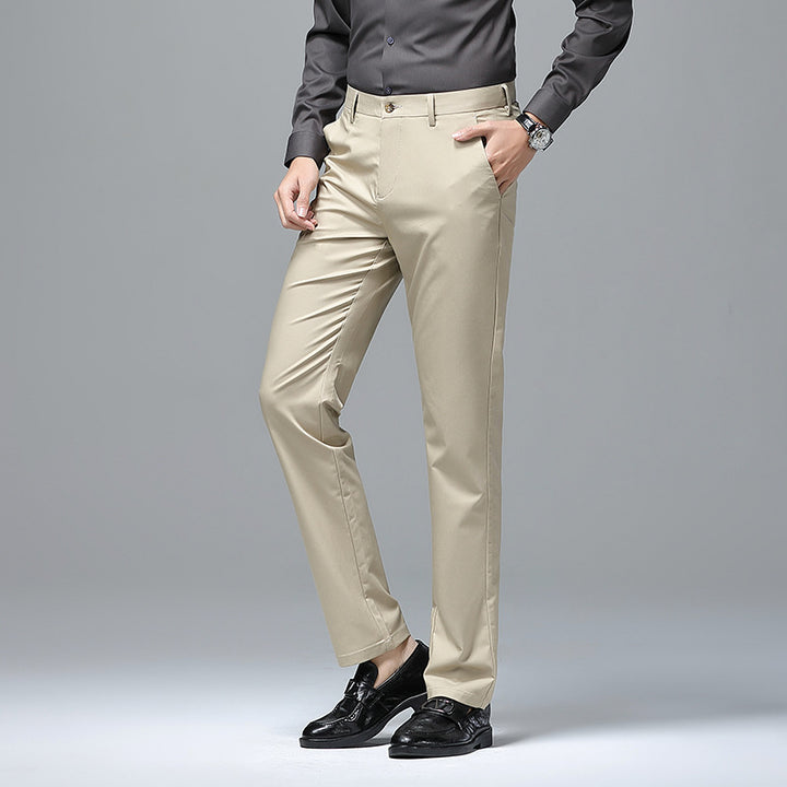 Herren Elegante Slim‑Fit Chino‑Hose mit Bügelfalte und Stretchkomfort Echo Archiv