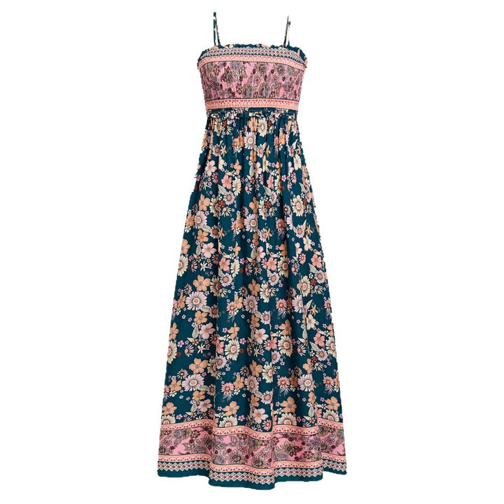 Damen Maxikleid mit floralem Design Echo Archiv