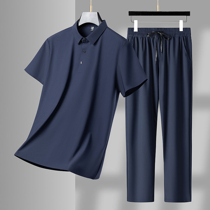 Herren Poloshirt und Sporthose Set Echoarchiv