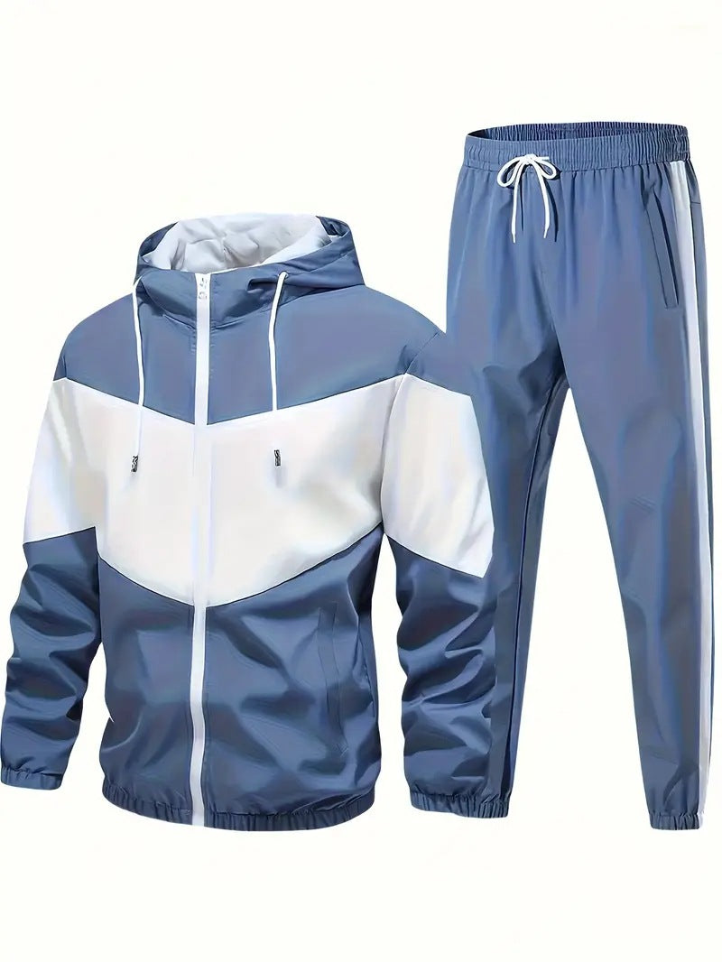 Herren Sportliches Trainingsanzugset Echo Archiv