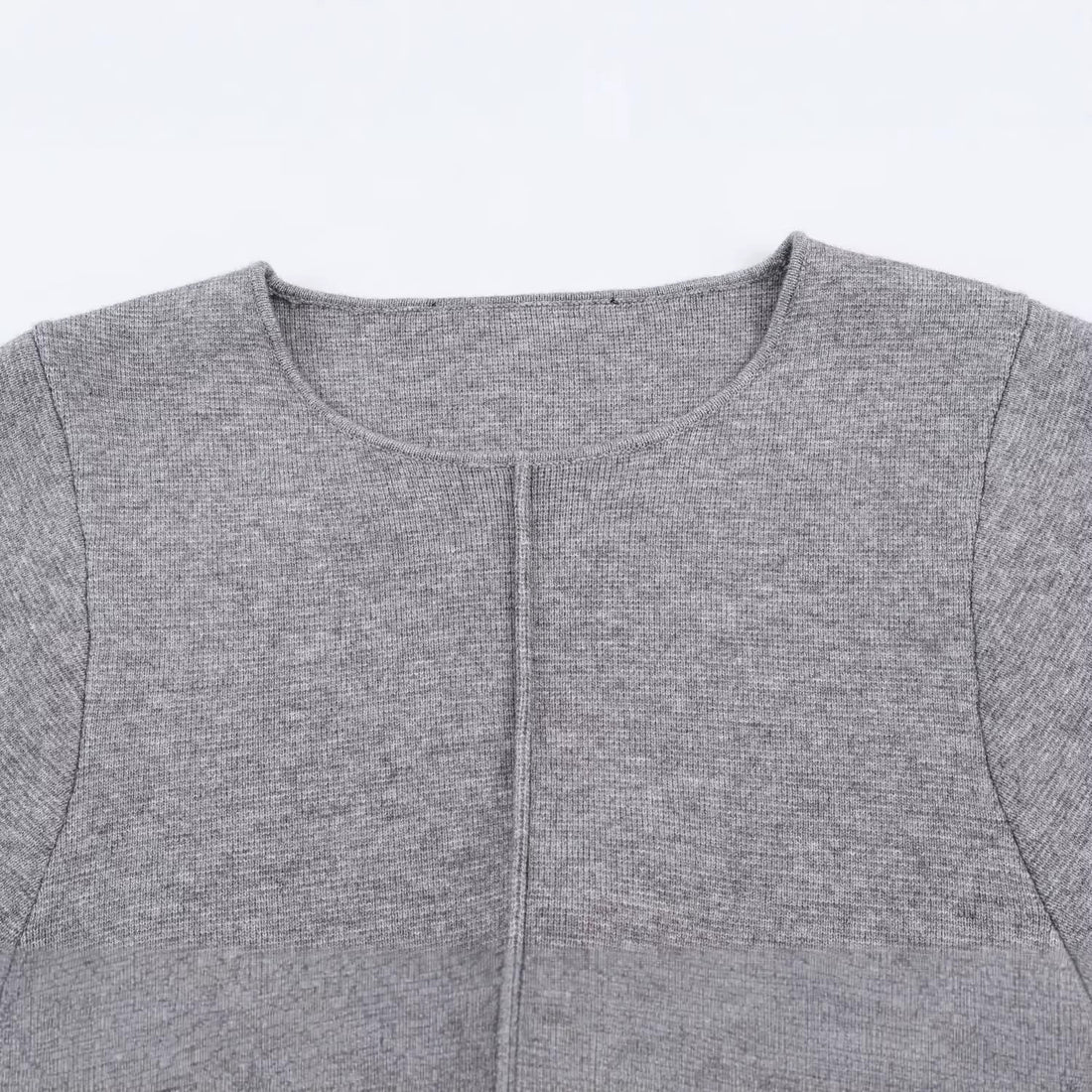 Damen Feinstrick-Pullover mit Tunnelzug‑Taillenband und Ballonärmeln Echo Archiv