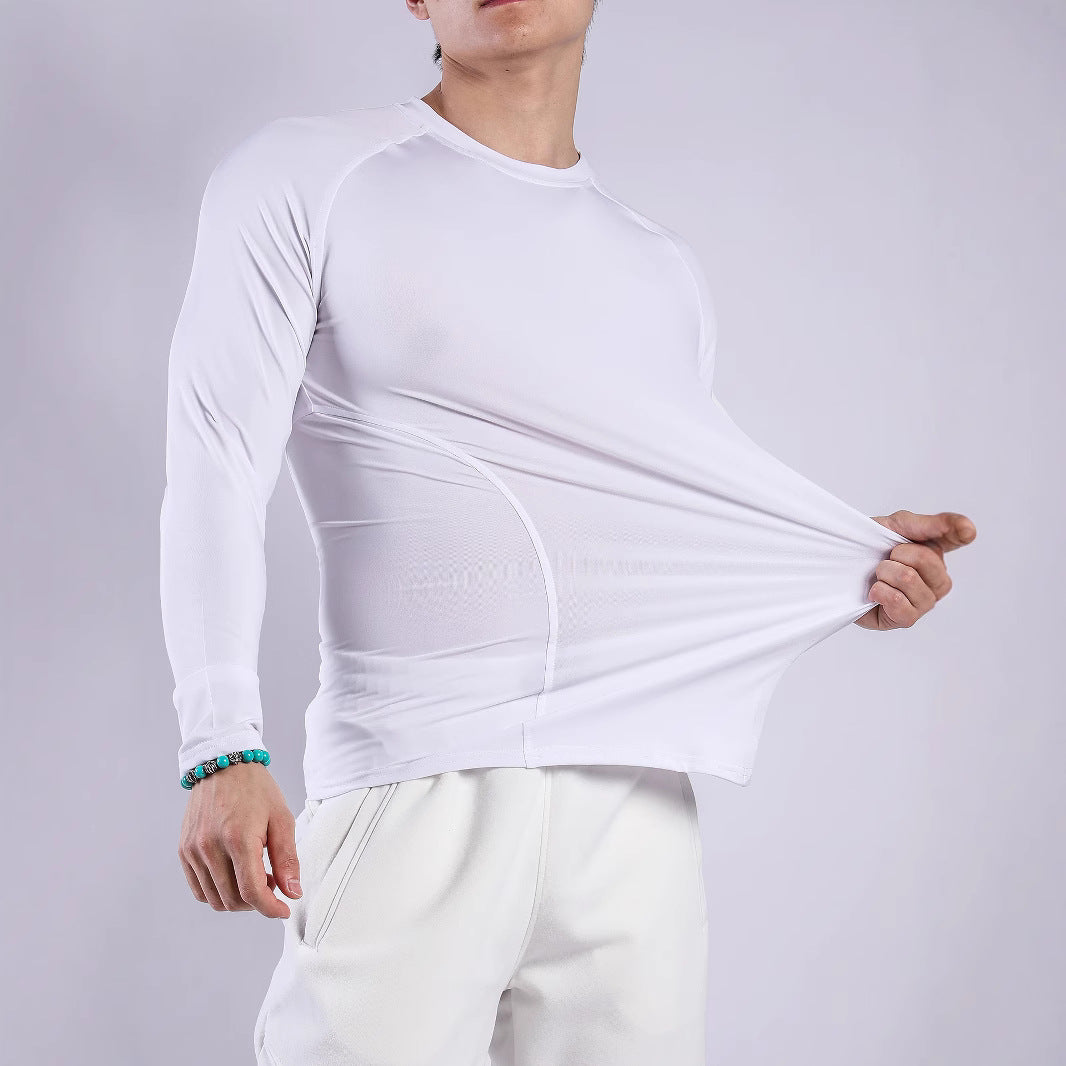 Herren Sport-Langarmshirt aus atmungsaktivem und feuchtigkeitsregulierendem Material Echoarchiv