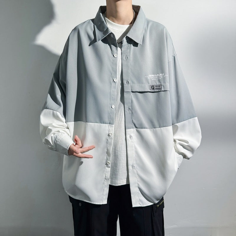 Herren Oversized Utility-Hemd Echoarchiv