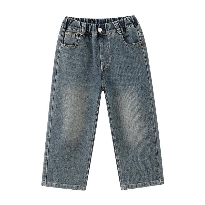 Damen weite Denim-Jeans mit modernem Schnitt und tiefen Taschen Echo Archiv