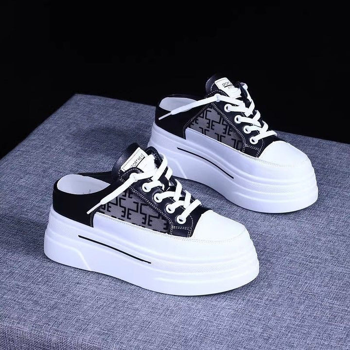Damen Plateau Sneakers mit modischem Slingback-Design und atmungsaktiver Obermaterial Echo Archiv