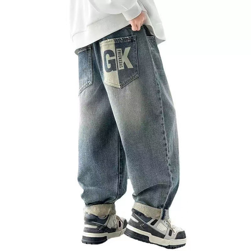 Herren lockere Jeans Echo Archiv