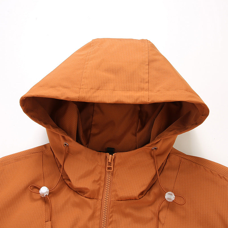 Herren Funktionale Übergangsjacke mit Kapuze Echo Archiv
