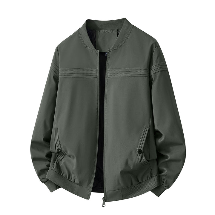 Herren Modische Bomberjacke mit praktischem Reißverschluss Echo Archiv