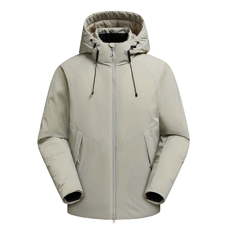 Herren Leistungsfähige Übergangsjacke mit verstellbarem Kragen Echo Archiv