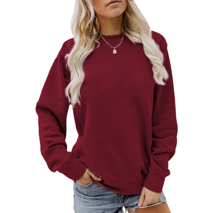 Damen nan lässiges Oversize Sweatshirt mit Rundhalsausschnitt und weichem Baumwollfleece Echo Archiv
