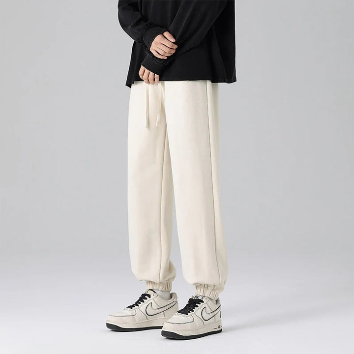 Herren Bequeme Fleece Jogginghose Echo Archiv