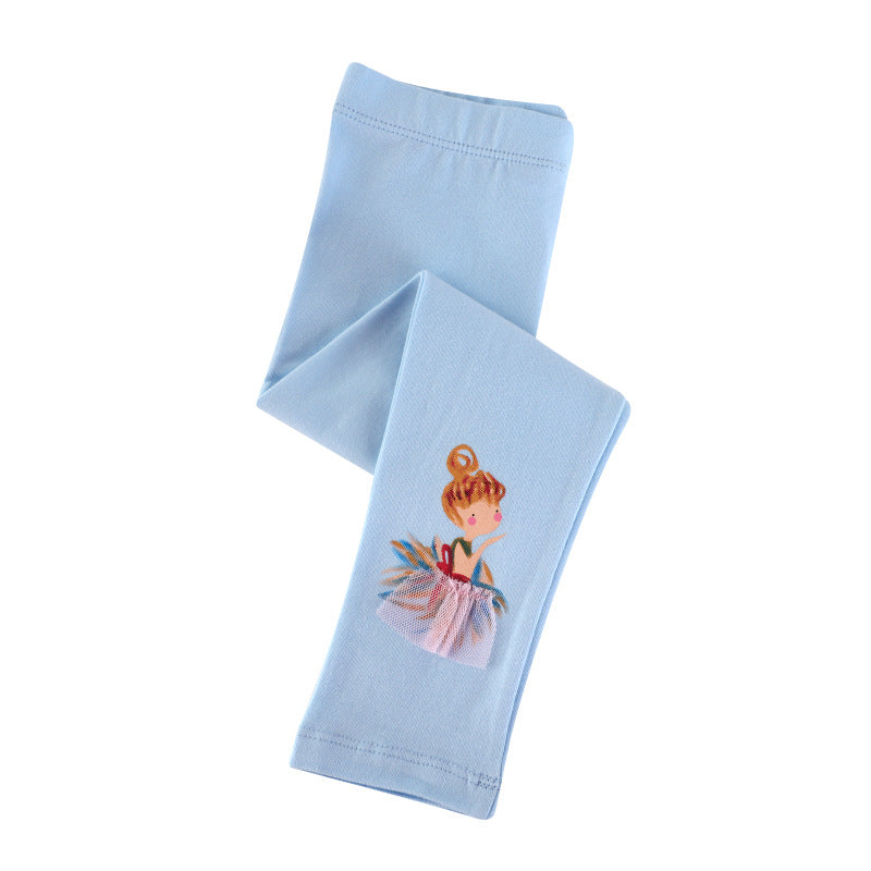 Mädchen Leggings mit Ballettmotiv Echo Archiv