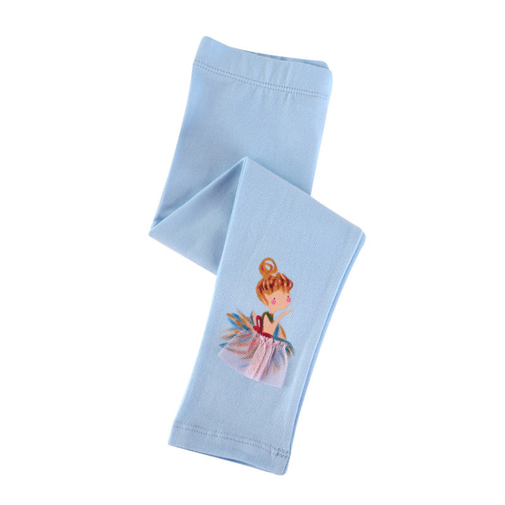 Mädchen Leggings mit Ballettmotiv Echo Archiv