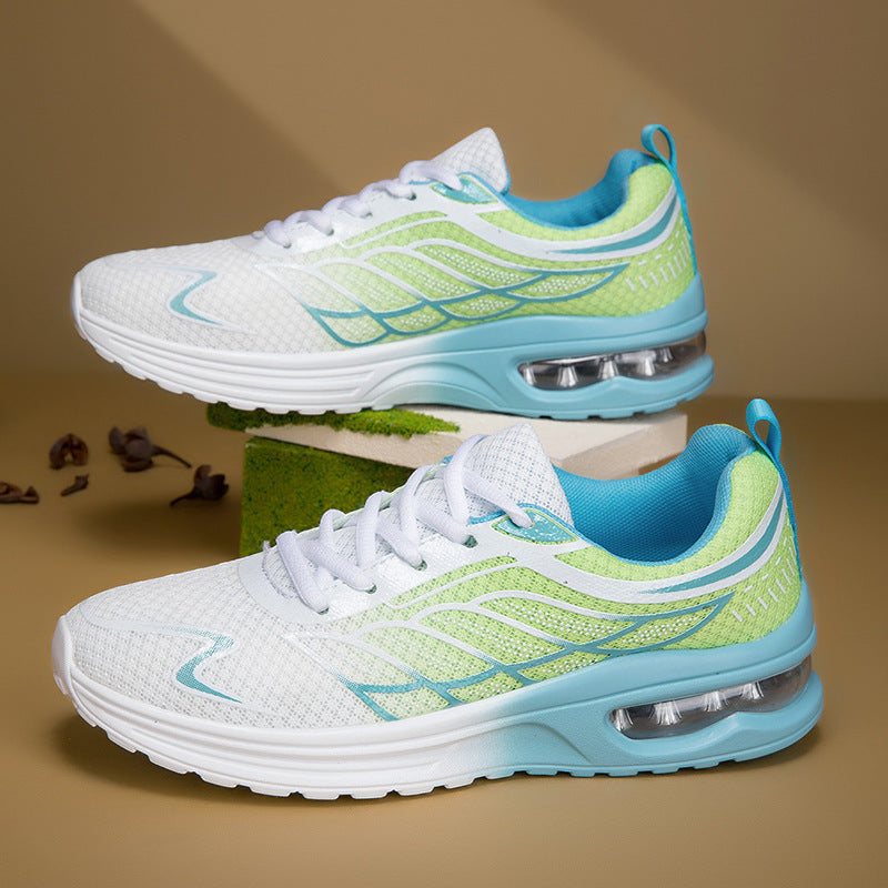 Damen nan atmungsaktive Laufsneaker mit Luftkammerdämpfung und gepolstertem Memory-Fußbett Echo Archiv