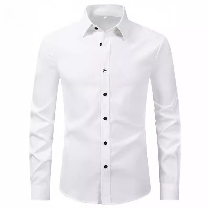 Herren Langarm Hemd mit modernem Schnitt und eleganten Details Echoarchiv