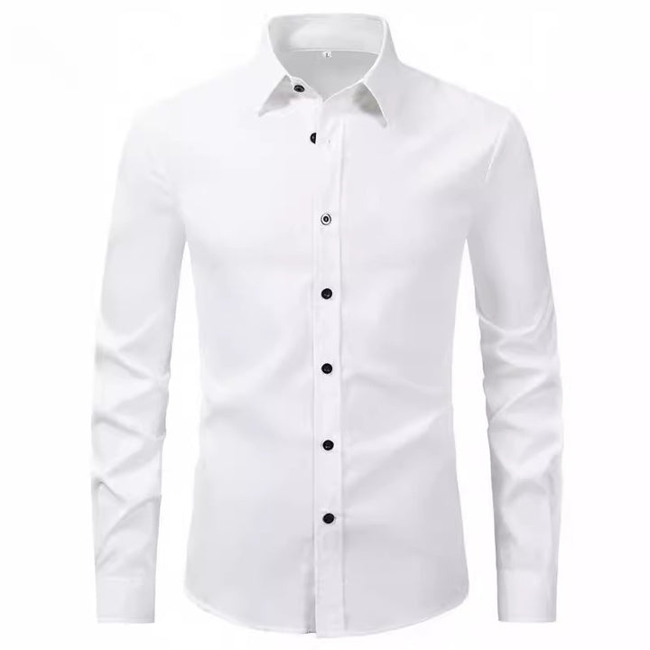 Herren Langarm Hemd mit modernem Schnitt und eleganten Details Echoarchiv
