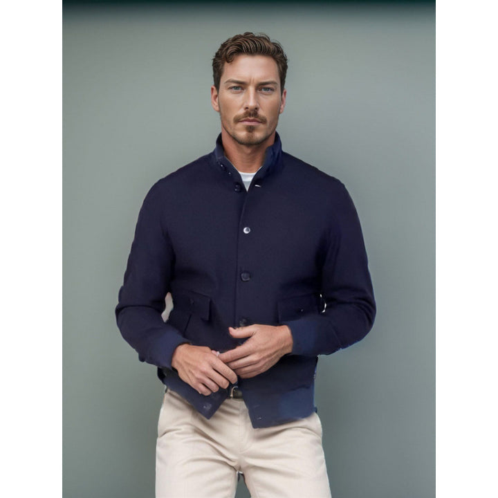 Herren modische Casual-Jacke mit praktischen Taschen Echoarchiv