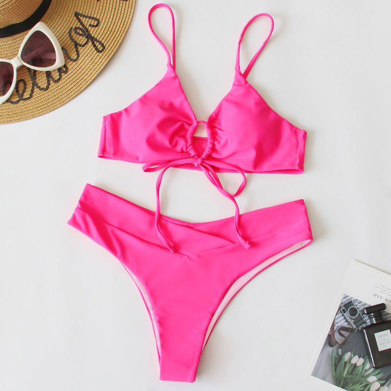 Damen Sportives Bikini-Set mit verstellbaren Trägern Echo Archiv
