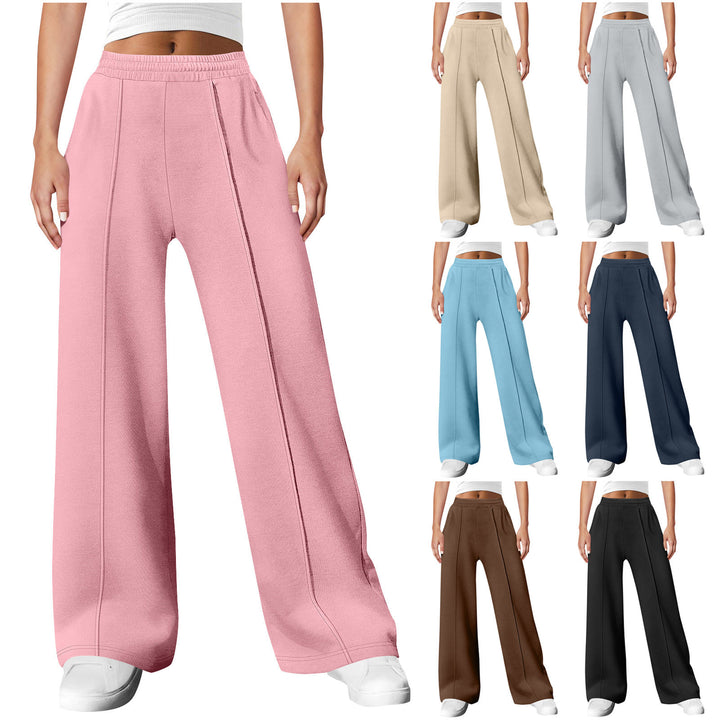 Damen nan elegante Bundfalten-Hose mit hohem Komfortbund, Bügelfalte und seitlichen Eingrifftaschen Echo Archiv