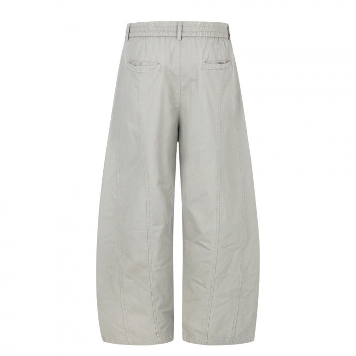 Damen weite Culotte-Hose im Cropped-Look mit elastischem Bund Echo Archiv