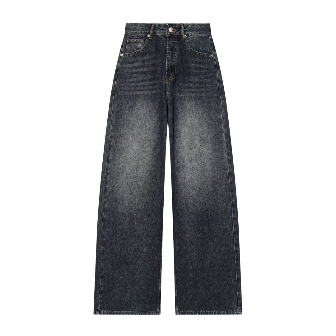 Damen Weite Highwaist-Culottehose mit Five-Pocket-Design und fließender Leinenoptik Echo Archiv