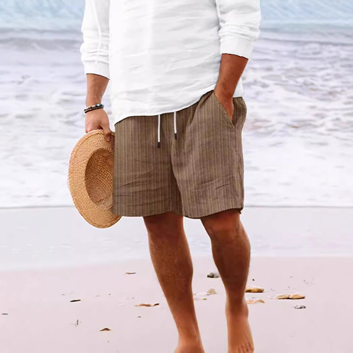 Herren Bade- und Freizeitshorts mit elastischem Bund und praktischen Seitentaschen Echoarchiv