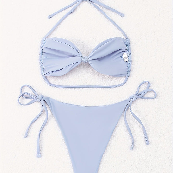 Damen Bandeau-Bikini mit tausend Möglichkeiten zur Anpassung Echo Archiv