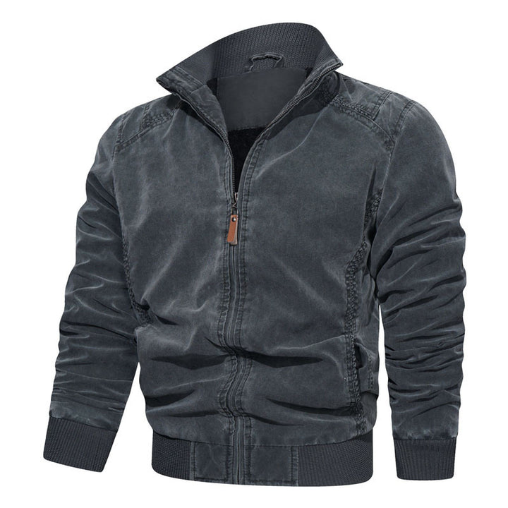 Herren Sportliche Bikerjacke Echo Archiv