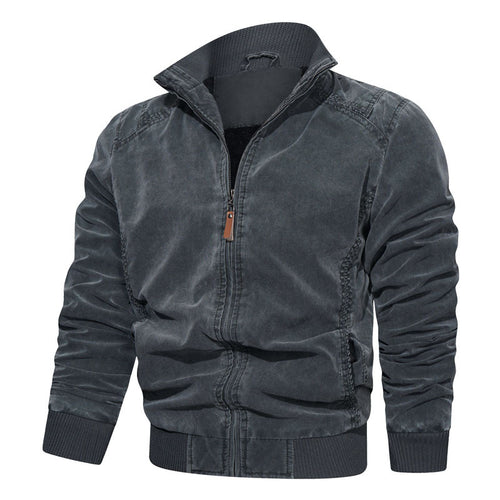 Herren Sportliche Bikerjacke Echo Archiv