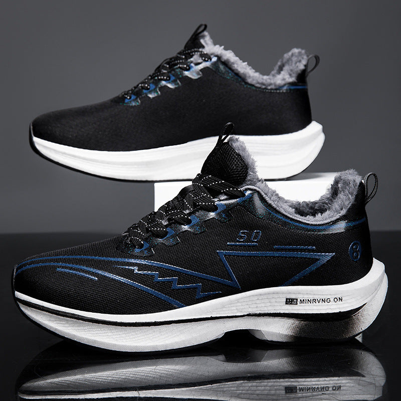 Damen nan gefütterte Thermo-Sneaker mit Teddyfutter, stoßdämpfender Keilsohle und rutschfester Laufsohle Echo Archiv
