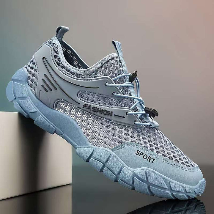 Damen Atmungsaktive Laufschuhe mit flexiblem Mesh-Obermaterial und rutschfester Sohle Echo Archiv