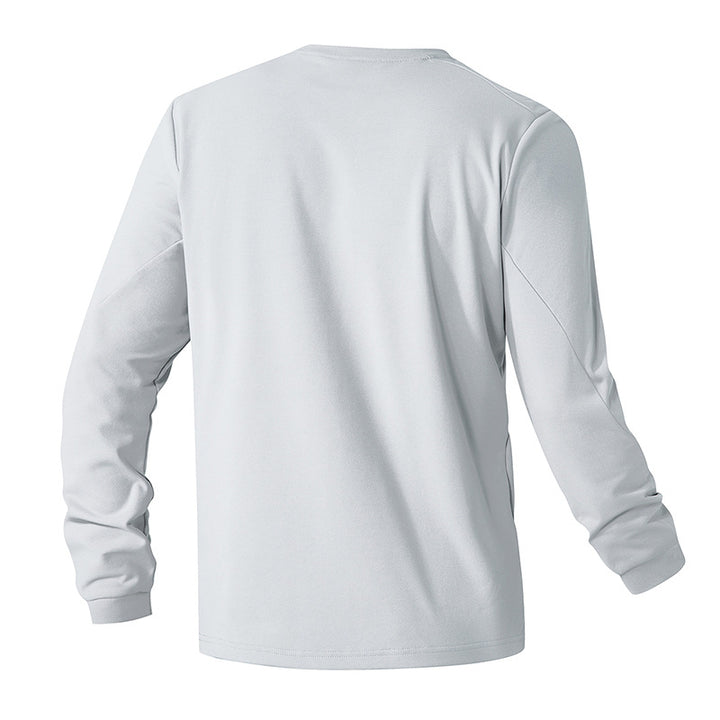 Herren funktionales Langarm-Shirt mit praktischer Brusttasche Echoarchiv