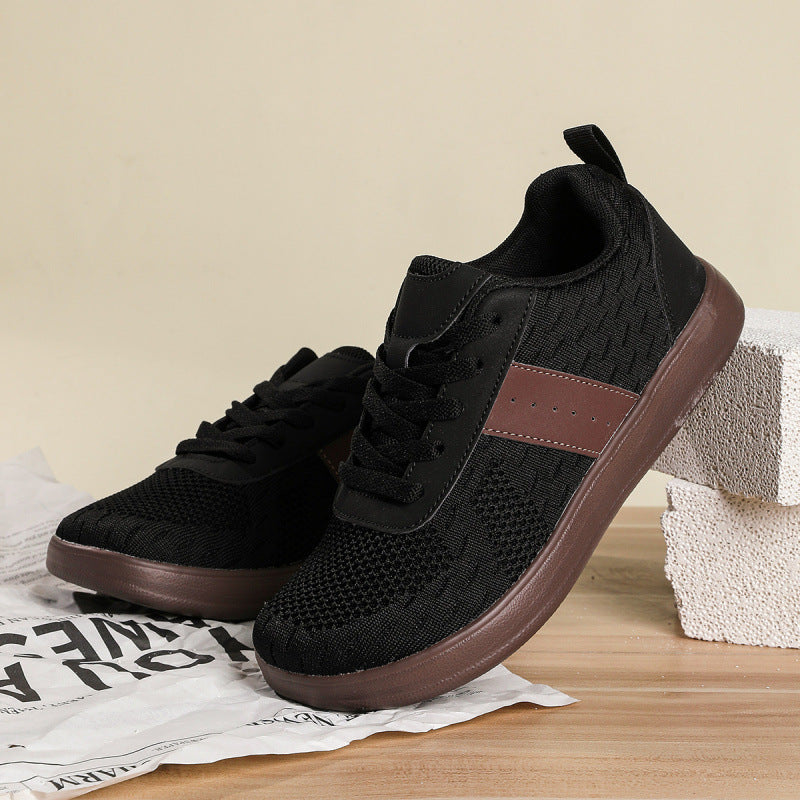 Unisex Atmungsaktive Strick-Laufsneaker mit leichter EVA-Sohle – Tavélo