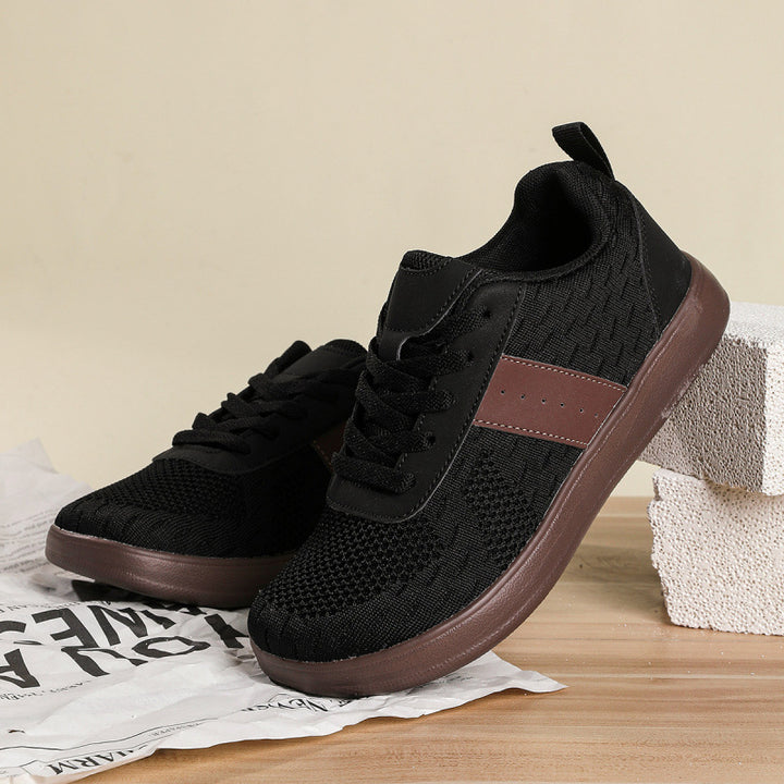 Unisex Atmungsaktive Strick-Laufsneaker mit leichter EVA-Sohle – Tavélo
