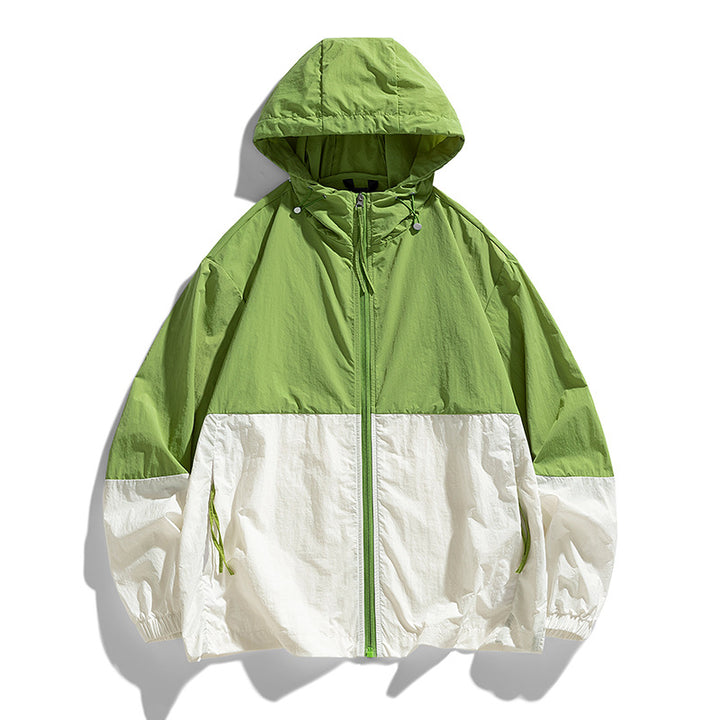 Herren Sportliche Windbreaker-Jacke Echoarchiv
