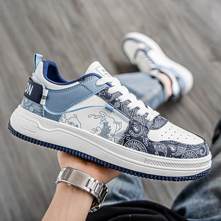 Damen Modische Sneakers mit einzigartiger grafischer Oberflächenstruktur Echo Archiv