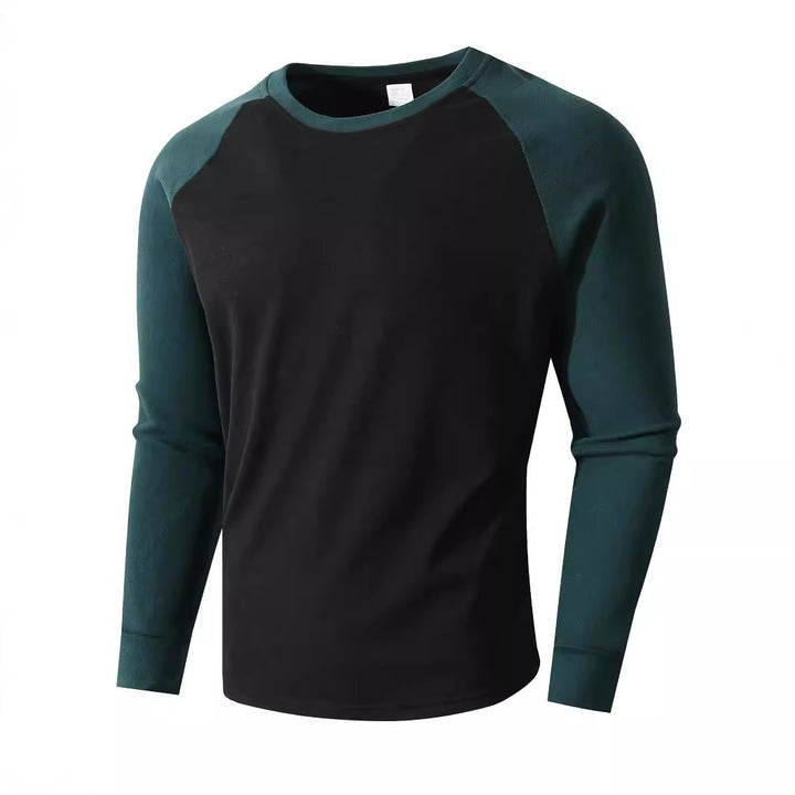 Herren Sportliches Langarmshirt mit Raglanärmeln Echoarchiv