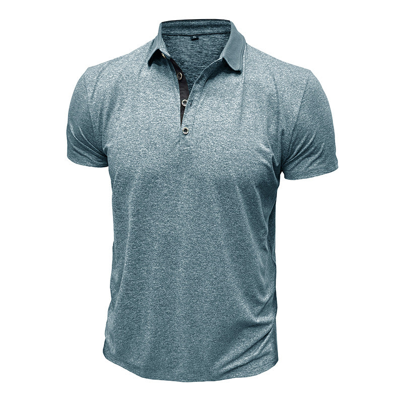 Herren Polo-Hemd mit modischem Nackenbereich und atmungsaktivem Material Echoarchiv