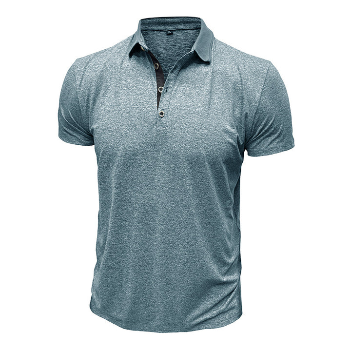 Herren Polo-Hemd mit modischem Nackenbereich und atmungsaktivem Material Echoarchiv