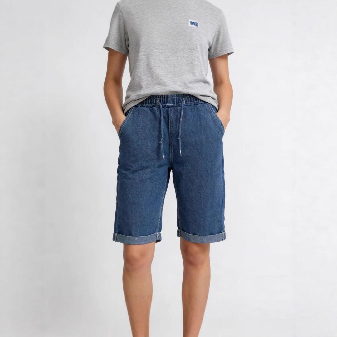 Damen Jeans-Shorts mit elastischem Bund und praktischen Taschen Echo Archiv