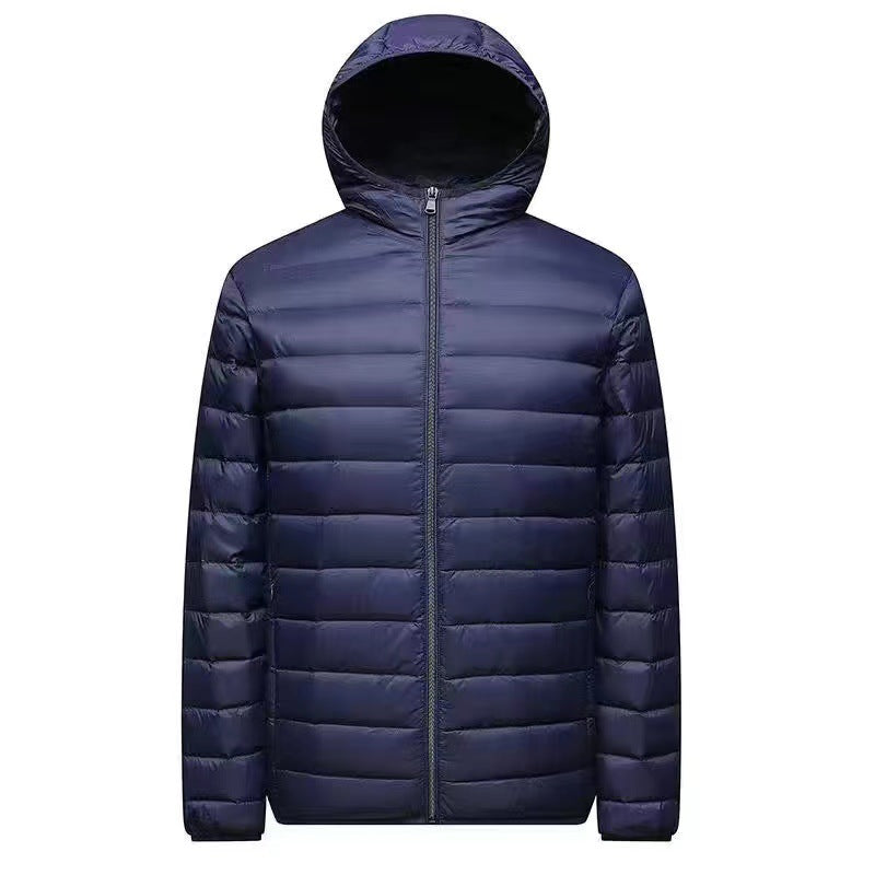 Herren nan ultraleichte Packbare Microsteppjacke mit Stehkragen, wattierter Isolierung und windabweisender Hülle Echo Archiv