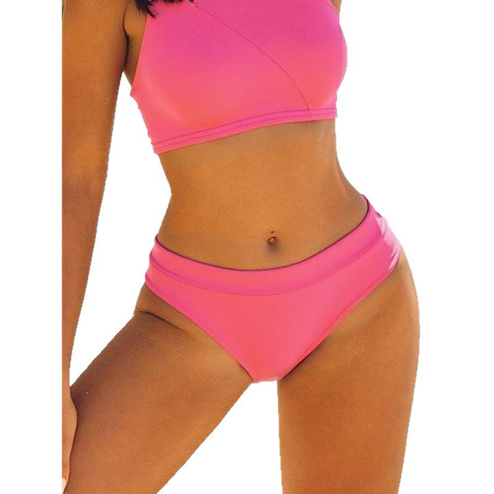 Damen Einseitig geschnittener Bikini mit stützendem Oberteil Echo Archiv