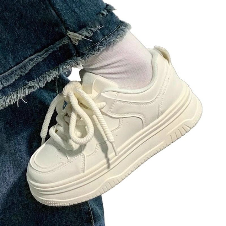 Damen Komfortable Sneaker mit dicker Gummisohle und atmungsaktivem Obermaterial Echo Archiv