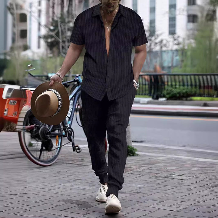 Herren modisches Sommer Outfit Echoarchiv