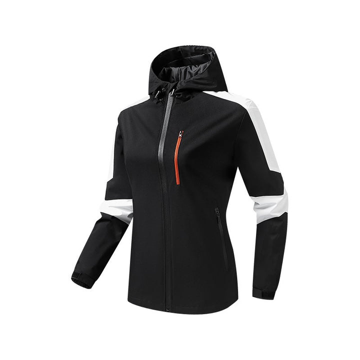 Herren Atmungsaktive Softshell-Trekkingjacke mit Kapuze und wasserdichter Membran – Taviero