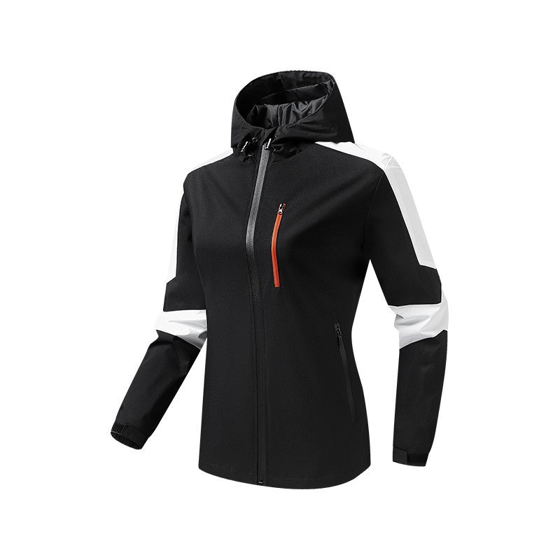 Herren Atmungsaktive Softshell‑Hardshell‑Hybridjacke mit Kapuze und wasserdichten Reißverschlusstaschen Echoarchiv
