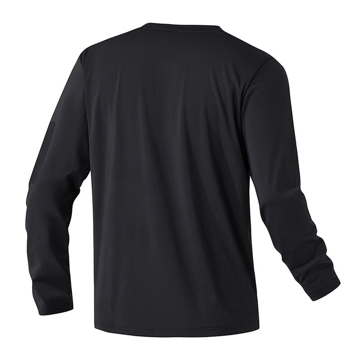 Herren Funktionsshirt mit langem Arm und praktischer Tasche Echoarchiv
