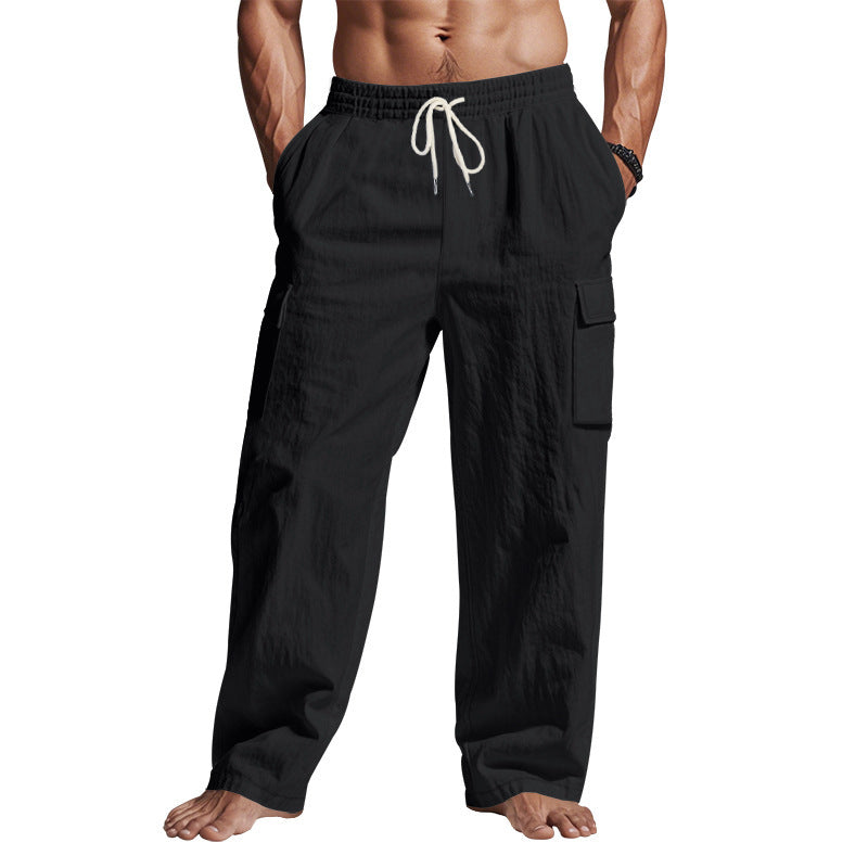 Herren Cargo-Shorts mit praktischen Seitentaschen und elastischem Bund Echoarchiv
