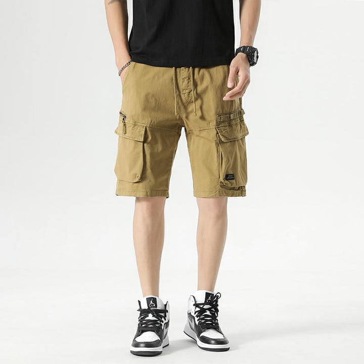 Herren Cargoshorts mit praktischen Taschen und elastischem Bund Echoarchiv